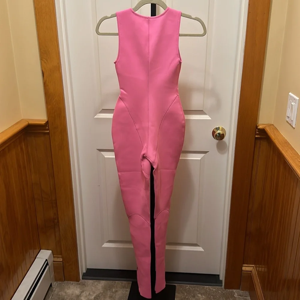 SKIMS SPORT SWIM FULL LENGTH SUIT in Taffy NEW